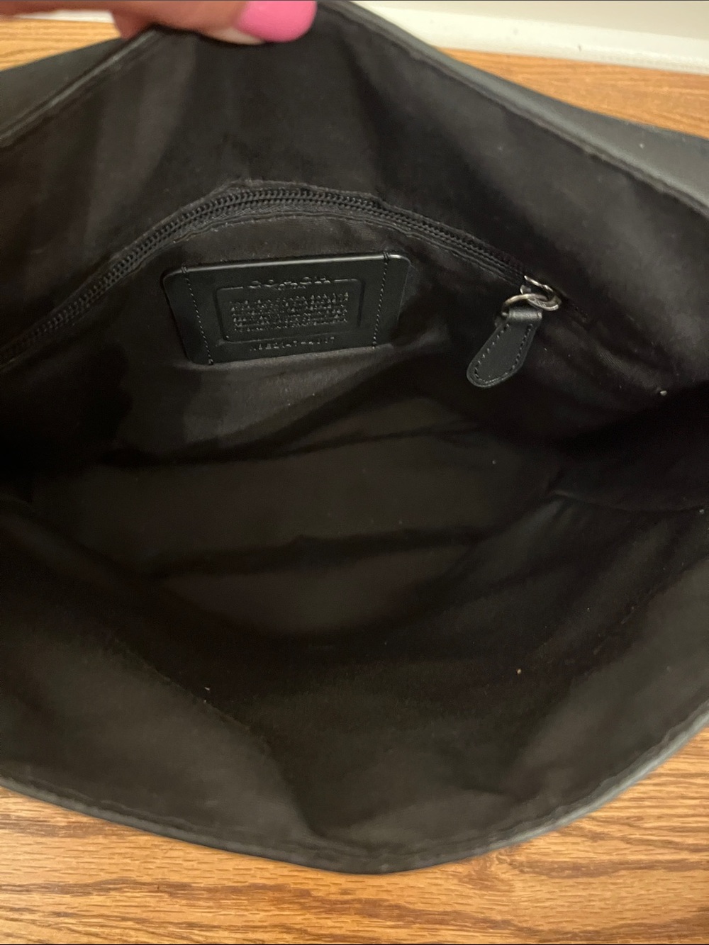 Coach Houston Map Bag 4007 - Picture 8 of 14